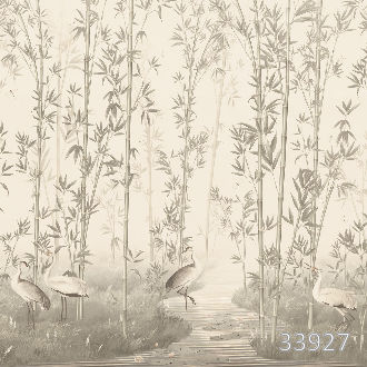 Bamboo forest sepia